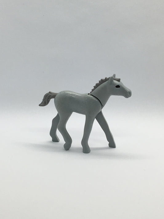 Playmobil Fohlen - grau mit grauer Mähne - C0721