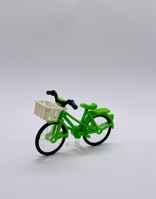 Playmobil Fahrrad mit Körbchen - grün - B0200