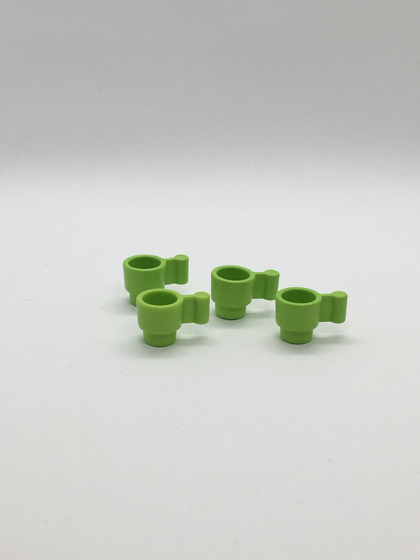 Playmobil 4x Tasse - hell grün - C1273