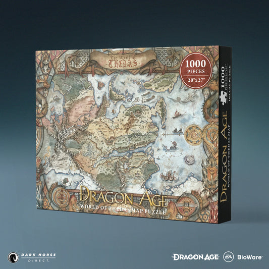 Dark Horse Comics - Dragon Age: World of Thedas Map - Puzzle - 1000 Teile