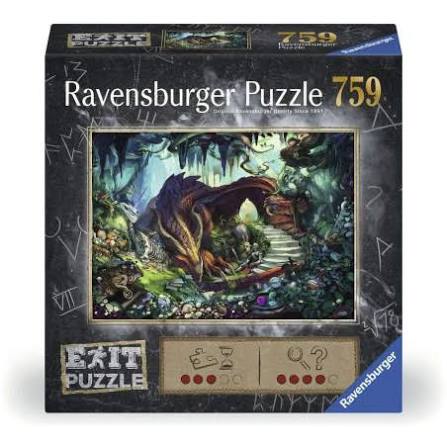 Ravensburger - EXIT Puzzle - In der Drachenhöhle - 759 Teile