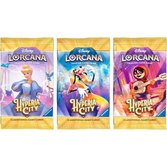 Disney Lorcana TCG - Die Stadt Hyperia - Booster (1 Boosterpack) - DE - Jetzt vorbestellen!