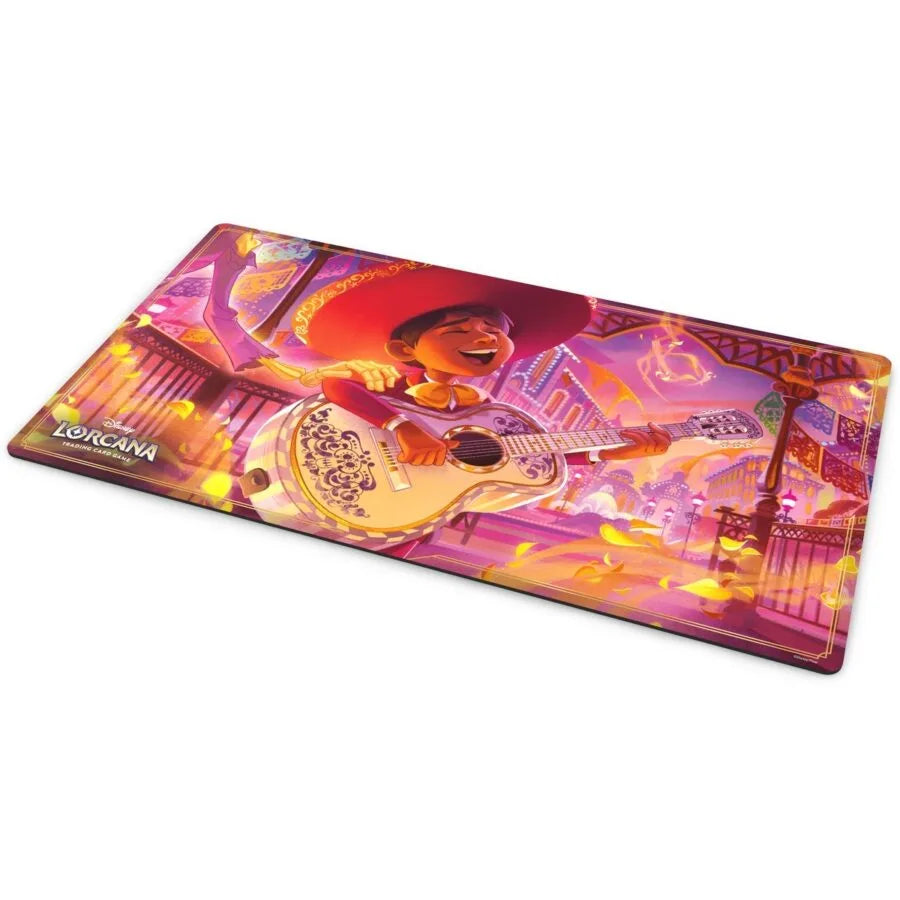 Disney Lorcana TCG - Die Stadt Hyperia - Spielmatte / Playmat - Miguel Rivera - Early-Bird-Angebot!