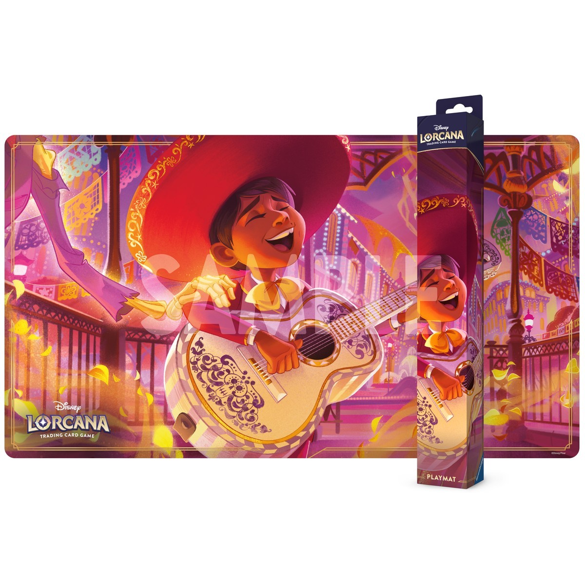 Disney Lorcana TCG - Die Stadt Hyperia - Spielmatte / Playmat - Miguel Rivera - Early-Bird-Angebot!