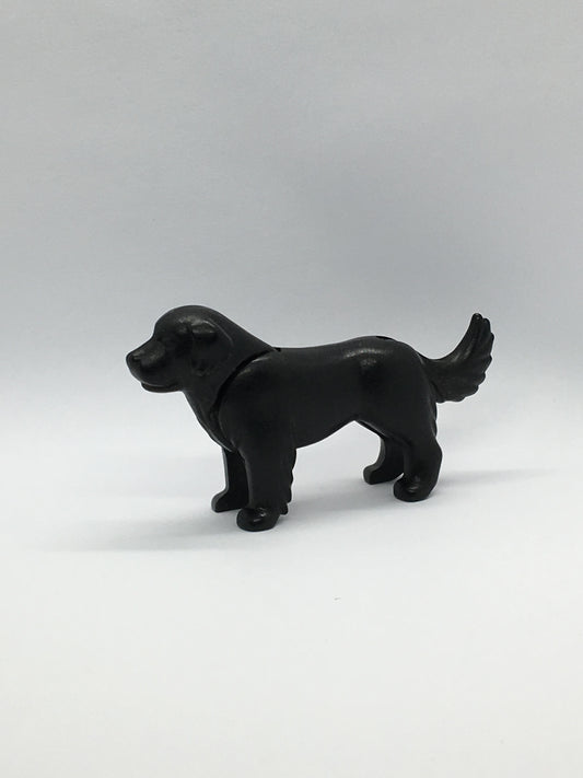 Playmobil großer Hund - schwarz - stehend - C0446