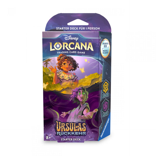 Disney Lorcana TCG - Ursulas Rückkehr - Starter Deck Bernstein und Amethyst (Deutsch)
