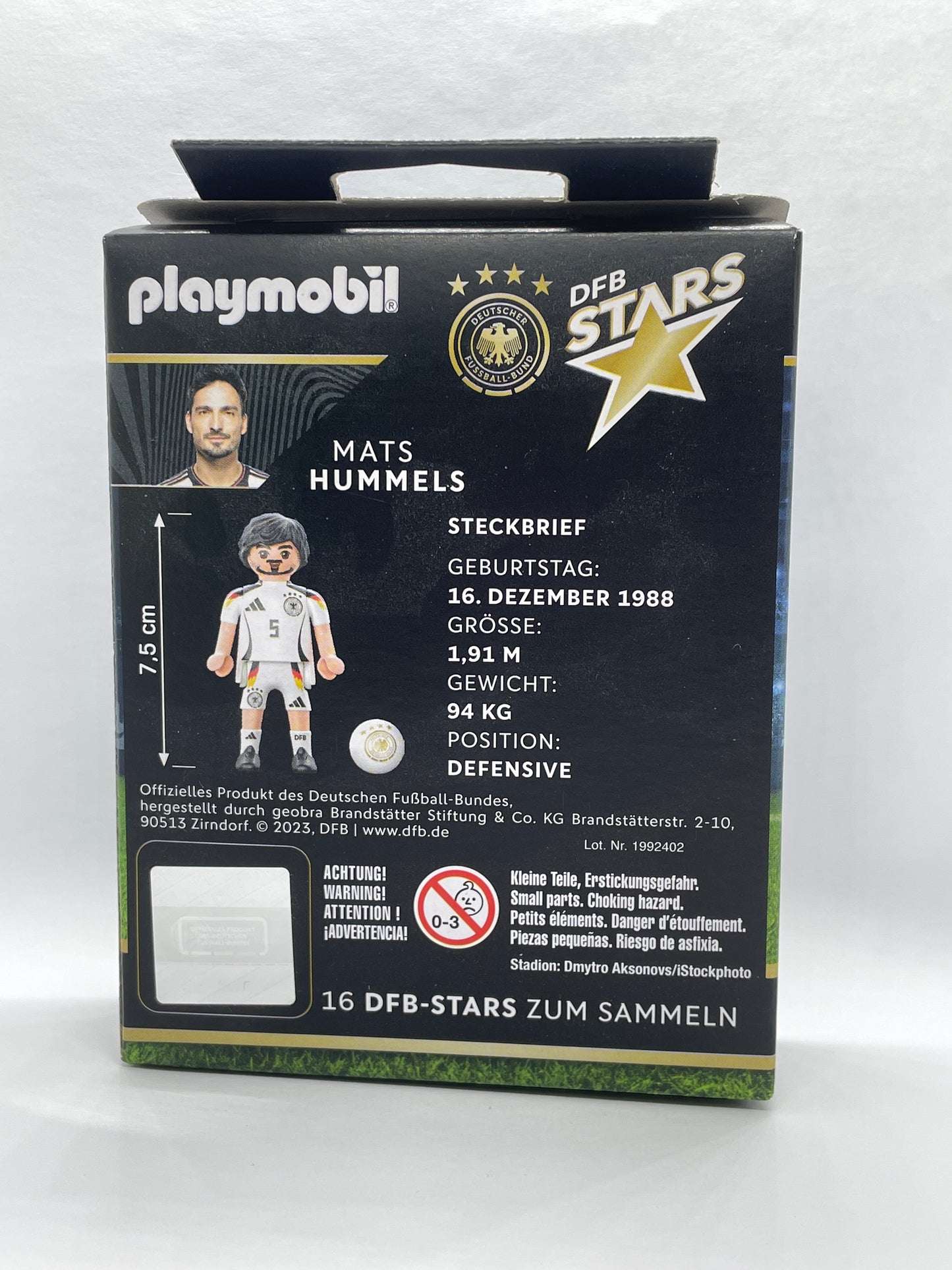 Playmobil Mats Hummels DFB Stars EM 2024 - Neu und OVP