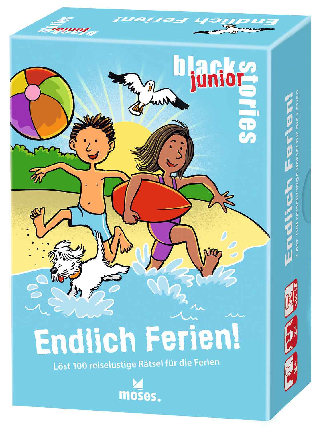 moses. - black stories Junior - Endlich Ferien!