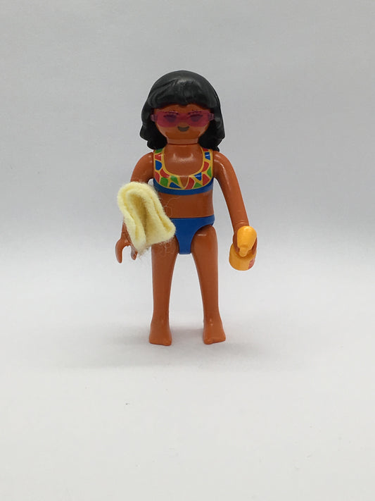 Playmobil Frau im Badeanzug mit Sonnenbrille - C0552