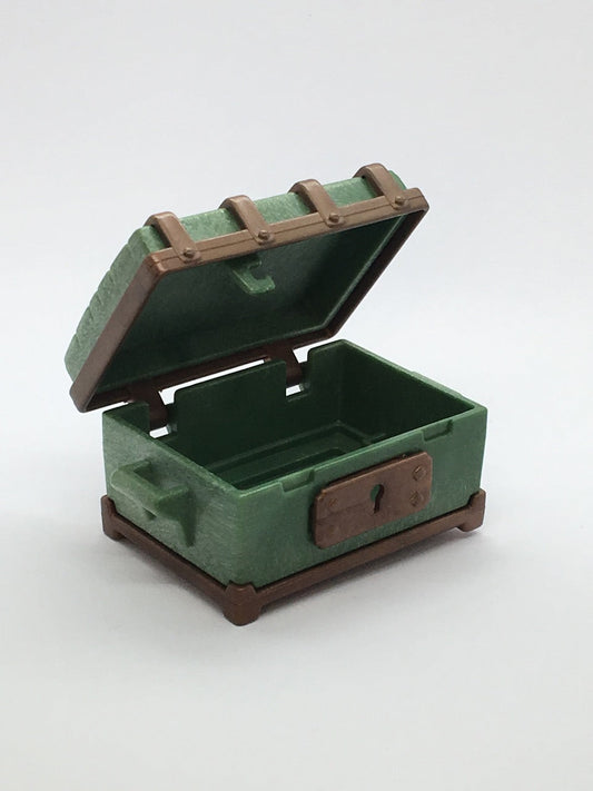 Playmobil Schatztruhe grün/gold - Zubehör - Pirat - Ritter - 0023