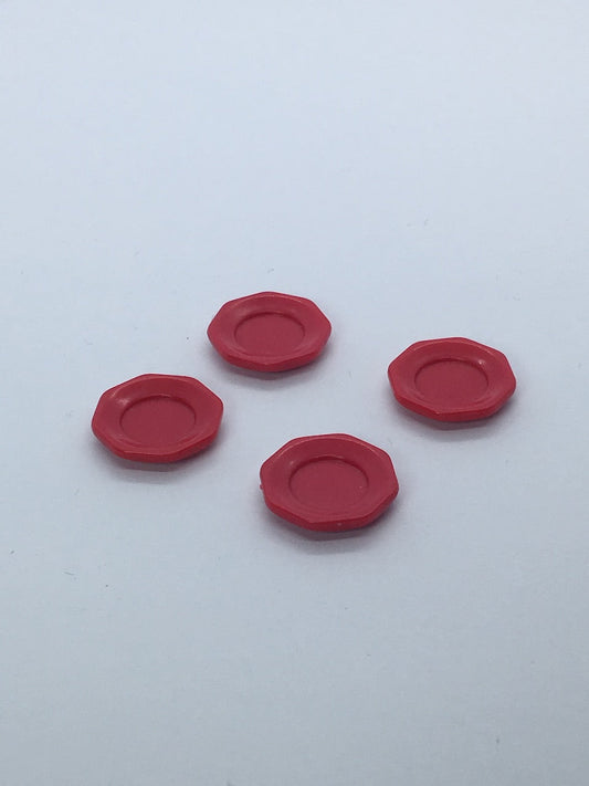 Playmobil 4x Teller - pink - 0286