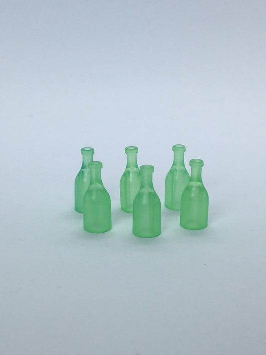 Playmobil 6x Flasche - grün - 0287