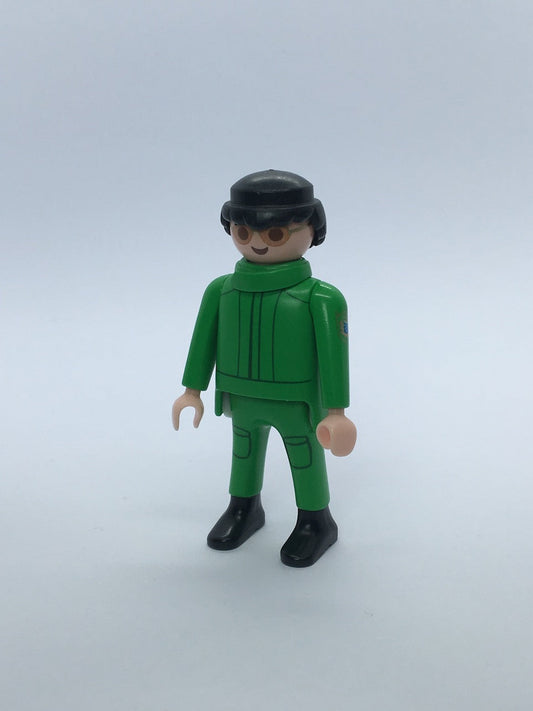 Playmobil Polizeihubschrauber Pilot - Figur - 0309