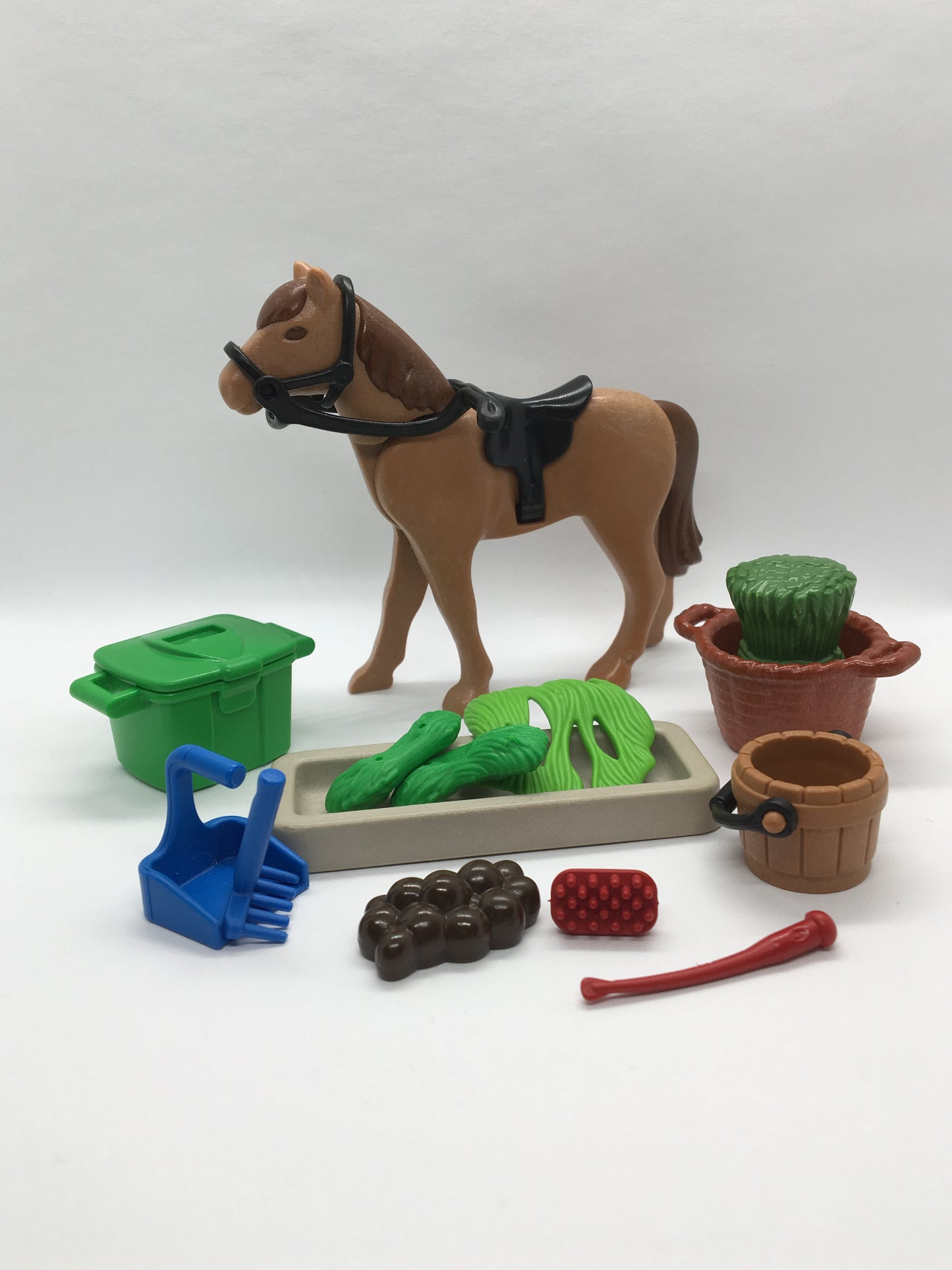 Playmobil Set Pferd mit Zubehör - Futter - 0350