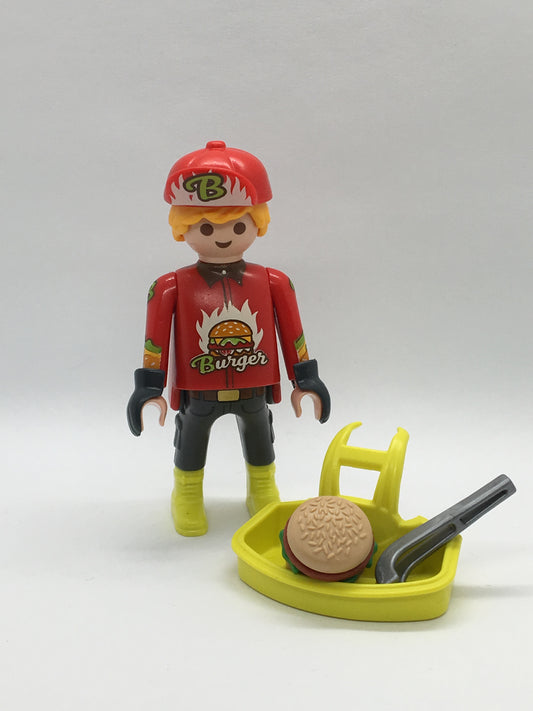 Playmobil Burgerverkäufer - Serie 25 - Figur - C1462