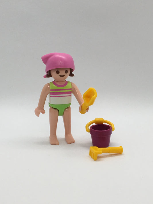 Playmobil Mädchen mit Sandspielzeug - Figur - C1507