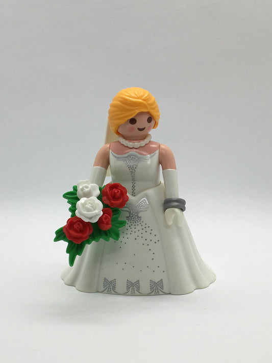 Playmobil Braut mit Schleier und Brautstrauß weiß - Hochzeit - Figur - C1520