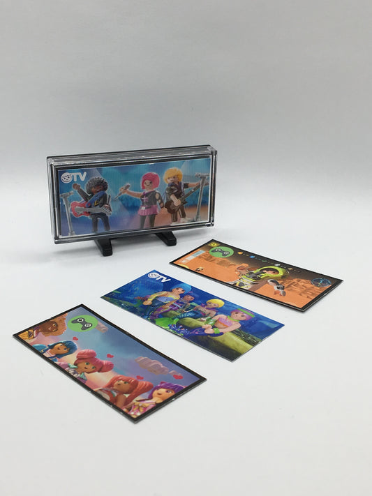 Playmobil Fernseher mit austauschbaren Fernsehbilder - C1530