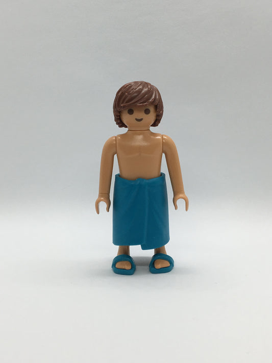 Playmobil Mann mit Badetuch und Badelatschen- Figur - 9682