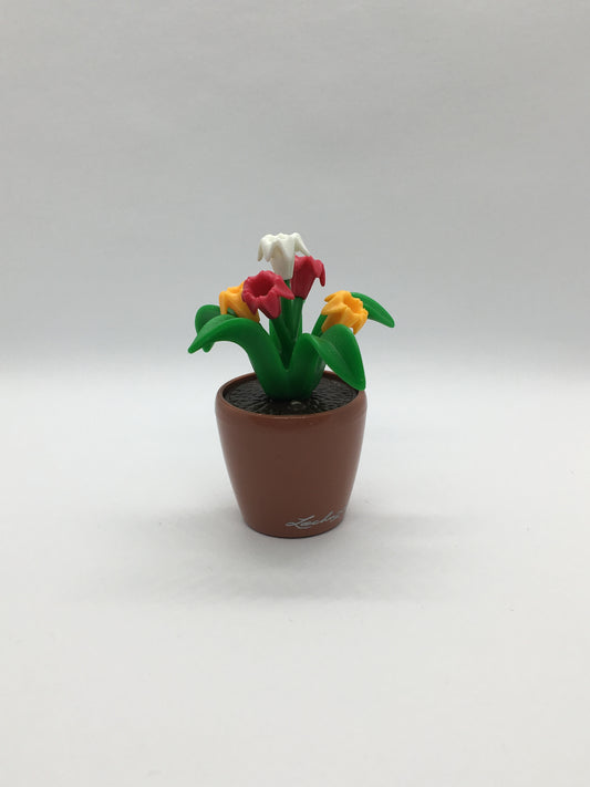 Playmobil Blumentopf mit Blumen - braun - C1577