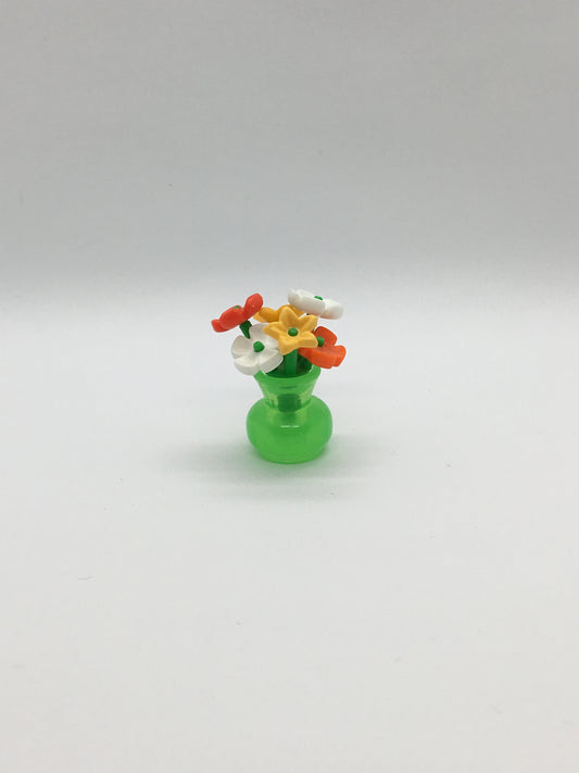 Playmobil Vase mit Blumen - grün - C1581