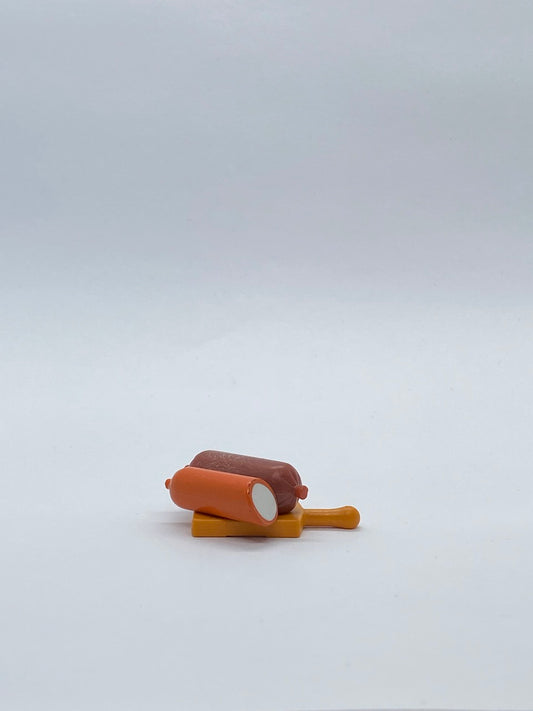 Playmobi Schneidebrett mit Wurst - Küche - Zubehör - 0368