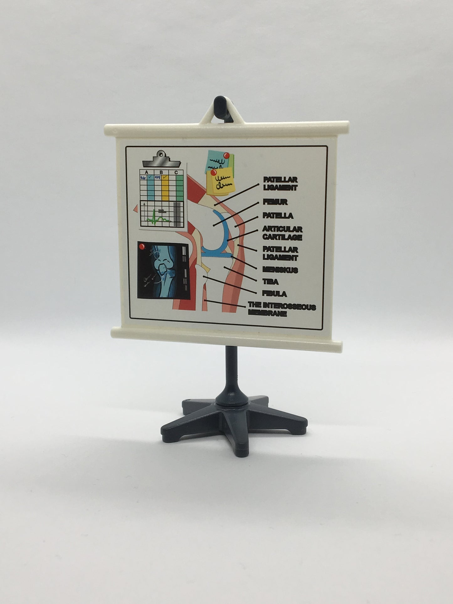 Playmobil Tafel mit Halterung  - Orthopädie - Krankenhaus - Zubehör - C1778