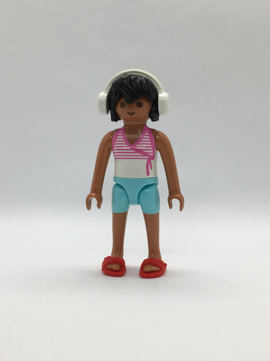 Playmobil Frau mit Kopfhörern - Figur - C1819