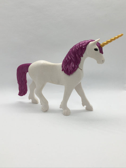 Playmobil Einhorn - mit pinker Mähne - Tier - C1929