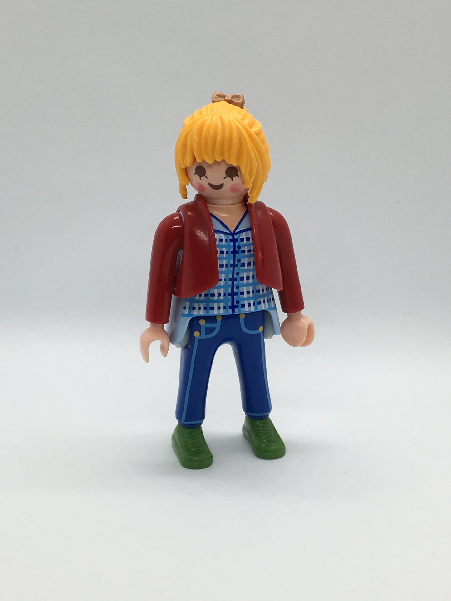 Playmobil Frau - mit roter Jacke - Figur - C1970