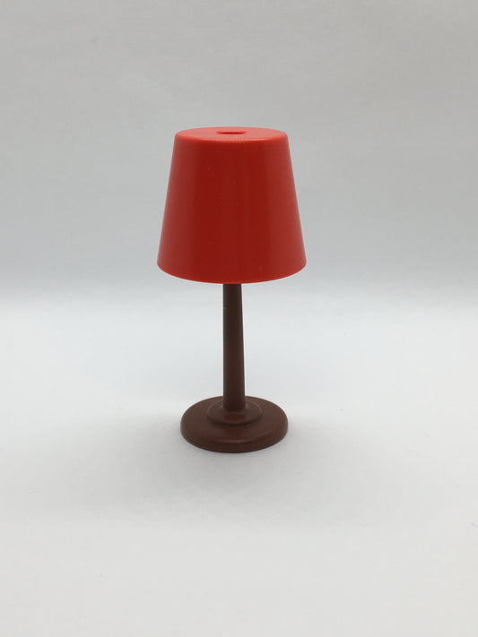 Playmobil Stehlampe - rot - Vintage - Zubehör - C2056