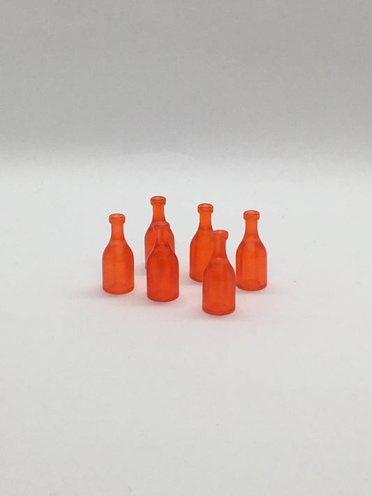 Playmobil 6x Flaschen - rot - C2063