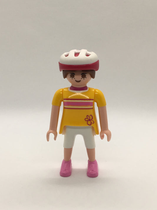 Playmobil Fahrradfahrerin - Frau - Figur - C2074