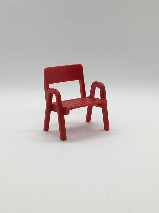 Playmobil Gartenstuhl - rot - C2449