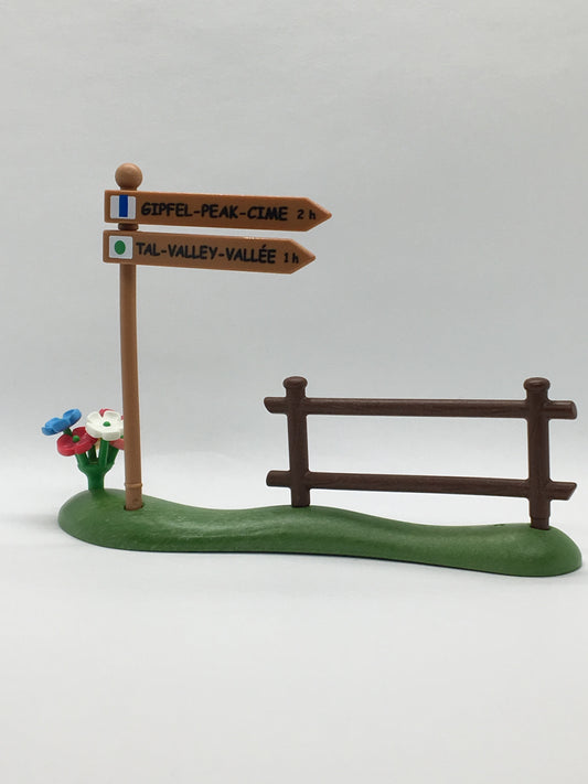Playmobil Zaunelement mit Wegweiser - C2459