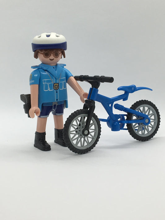 Playmobil Polizist mit Mountainbike - Polizei - C2498