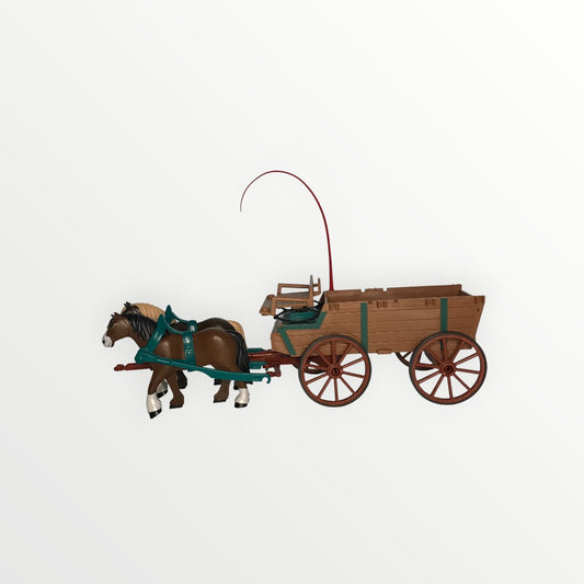 Playmobil Pferdekutsche mit 2 Pferden  - D2570