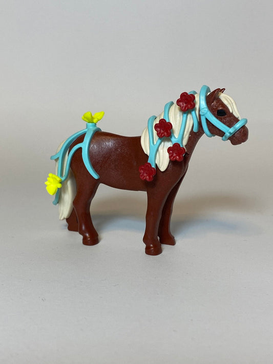 Playmobil Pony mit Schmuck - 9034