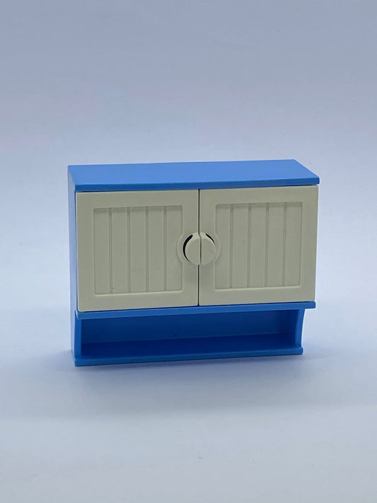 Playmobil Küchenhängeschrank - blau - Küche - Zubehör - 9349