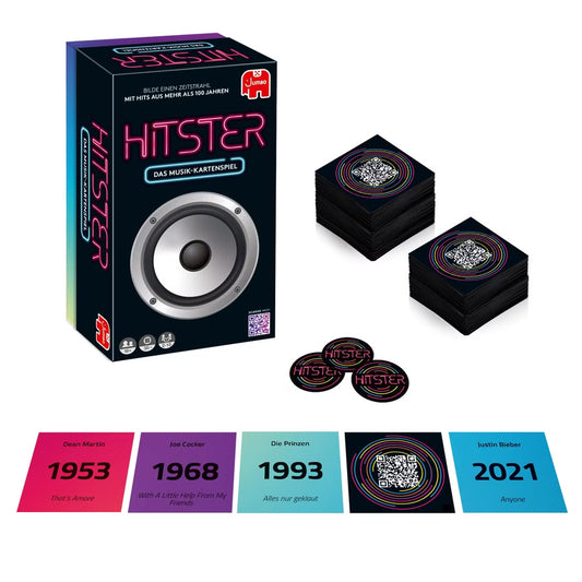 Jumbo Spiele - Hitster - Das Musik Kartenspiel