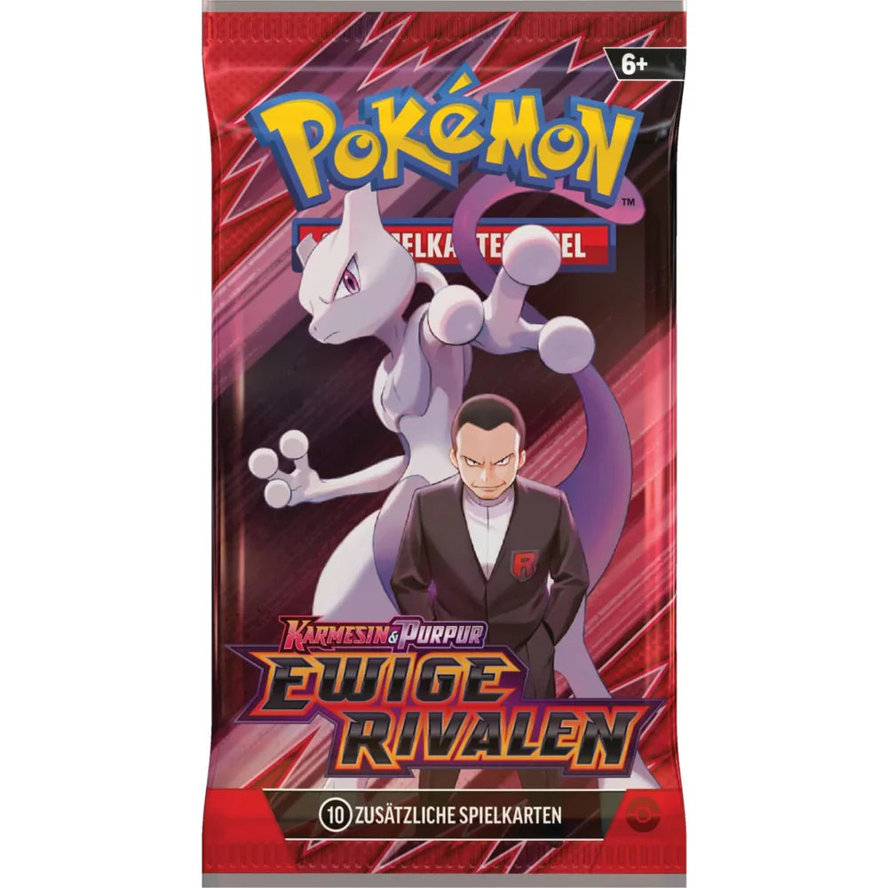 Pokémon TCG - Karmesin & Purpur: Ewige Rivalen - Booster (1 Booster) - deutsch