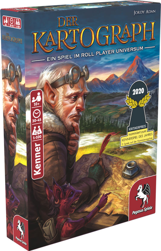 Der Kartograph *Nominiert Kennerspiel des Jahres 2020* - Pegasus