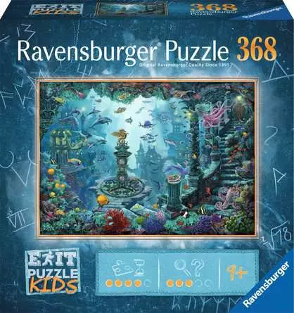 Ravensburger -EXIT Puzzle Kids: Im Unterwasserreich(368 Teile)