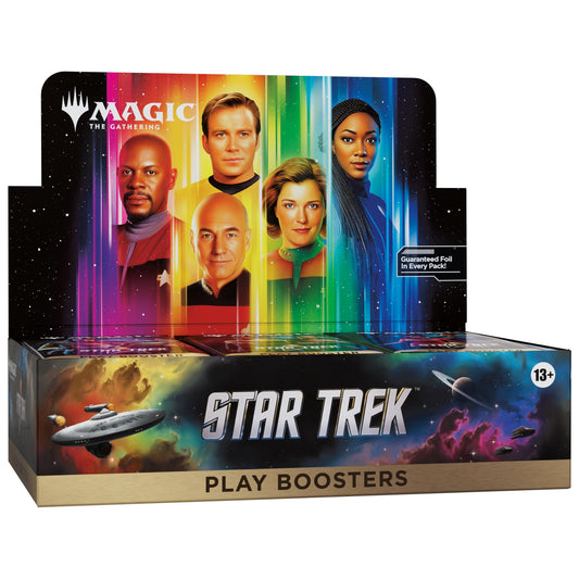 Magic The Gathering – Star Trek - Play-Booster Display - Englisch