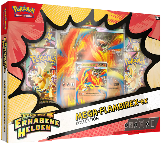 Mega-Entwicklung Erhabene Helden Mega-Flambirex-ex Kollektion
