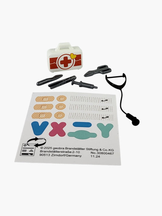 Playmobil - Arztkoffer mit Zubehör und Stickerbogen - Krankenhaus -  N1245