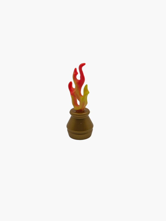 Playmobil - Feuerstelle - Topf mit Feuer - N1308