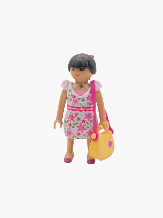 Playmobil Frau mit Kleid und Tasche - Figur - N1343