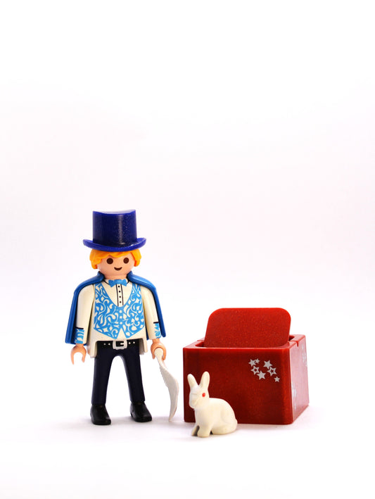 Playmobil Zauberer mit Kaninchen - Figur - P0227
