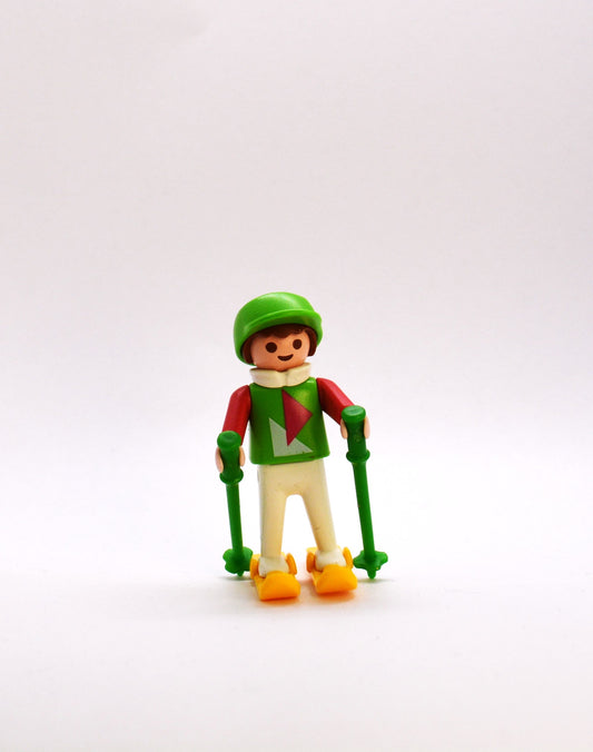 Playmobil Junge mit Skiern - Winter - Figur -P0230